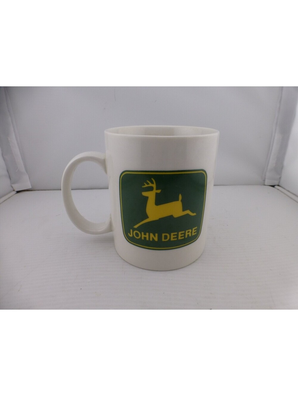 John Deere Green & Yellow Logo Coffee Mug Cup Licensed Product China Farm I2